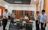 西北師范大學(xué)梁旺兵一行來?？疾熘笇?dǎo)